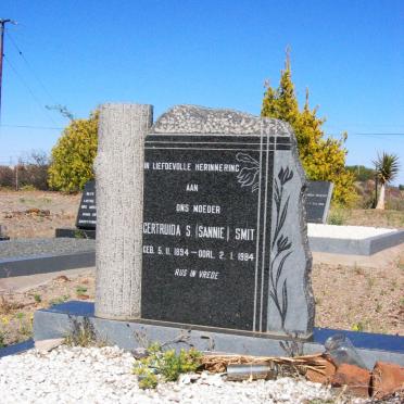 SMIT Ockert C. 1886-1965 &amp; Gertruida S. 1894-1984