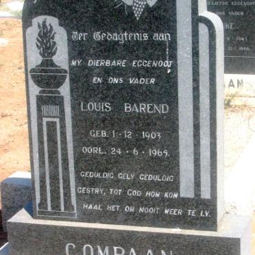 COMPAAN Louis Barend 1903-1965