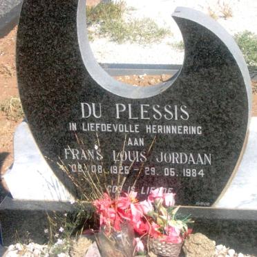 PLESSIS Frans Louis Jordaan, du 1925-1984