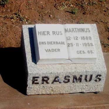 ERASMUS Marthinus 1889-1959