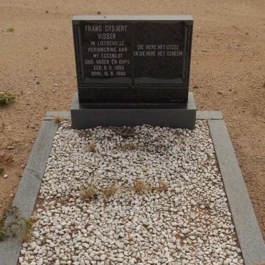 VISSER Frans Gysbert 1905-1980