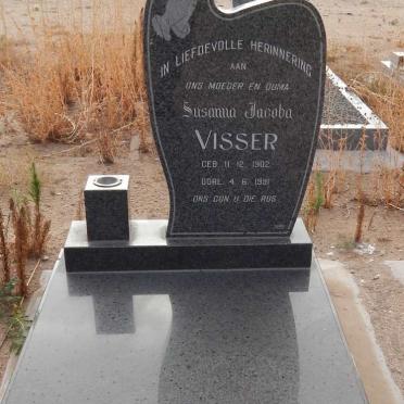 VISSER Susanna Jacoba 1902-1991