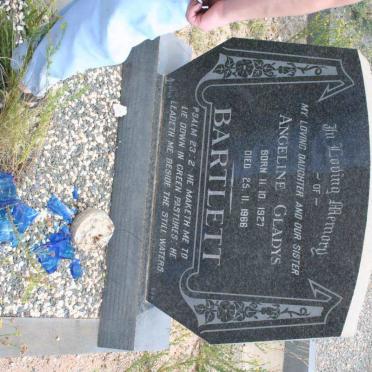 BARTLETT Angeline Gladys 1927-1966