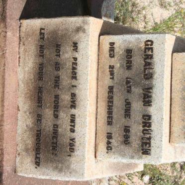 DRUTEN Gerald, van 1890-1940