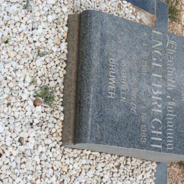 ENGELBRECHT Elizabeth Johanna nee BRUWER 1901-1989