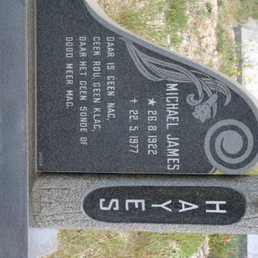 HAYES Michael James 1922-1977