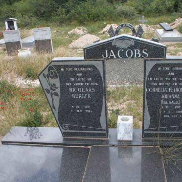 JACOBS Nicolaas Burger 1910-1999 &amp; Cornelia Petronella Johanna NAUDE 1912-1988