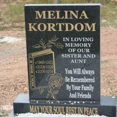 KORTDOM Melina 1968-2006