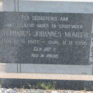 MOMBERG Stephanus Johannes 1887-1966