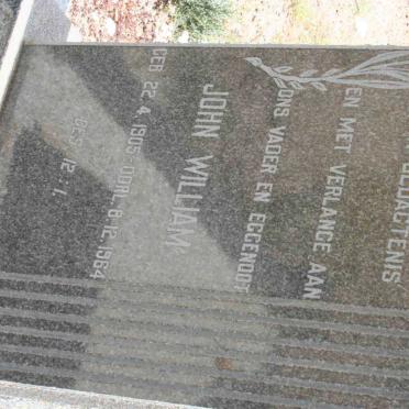 ROELOFSE John William 1905-1964