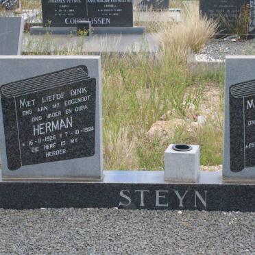 STEYN Herman 1926-1994 &amp; Joey 1932-