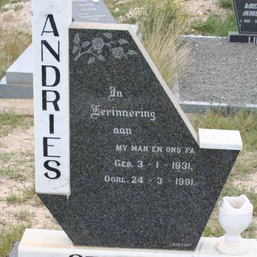 STEENKAMP Andries 1931-1991