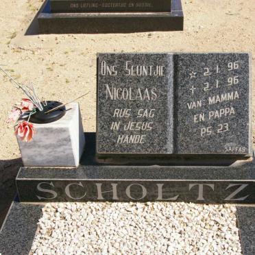 SCHOLTZ Nicolaas 1996-1996