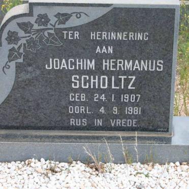 SCHOLTZ Joachim Hermanus 1907-1981