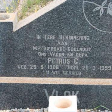 VLOK Petrus C. 1906-1959