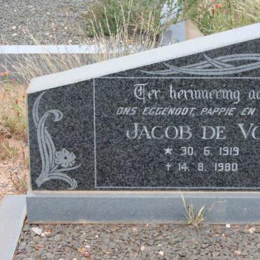 VOS Jacob, de 1919-1980