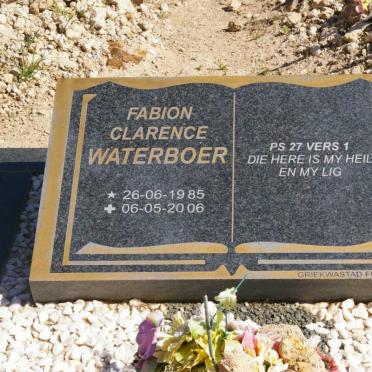 WATERBOER Fabion Clarence 1985-2006