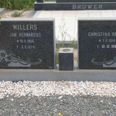WILLERS Jan Bernardus 1906-1974 &amp; Christina Helena 1916-1984