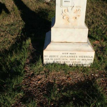 WESSELS Jurie Johannes 1878-1918