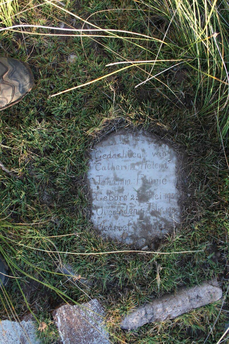 FOURIE Catherina Helena Johanna 1930-1930