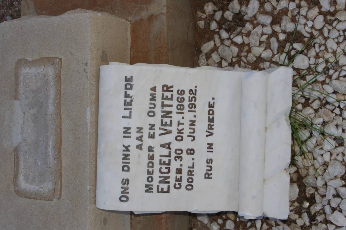 VENTER Engela 1866-1952