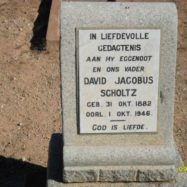 SCHOLTZ David Jacobus 1882-1946