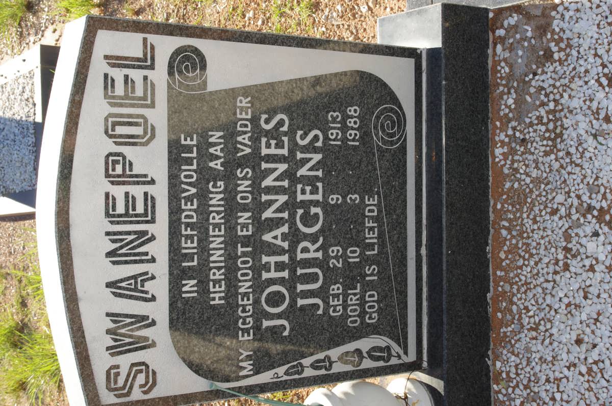 SWANEPOEL Johannes Jurgens 1913-1988