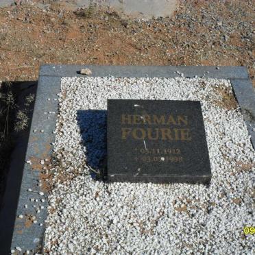 FOURIE Herman 1912-1998