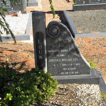 LOUW Johanna Margaretha 1908-1984