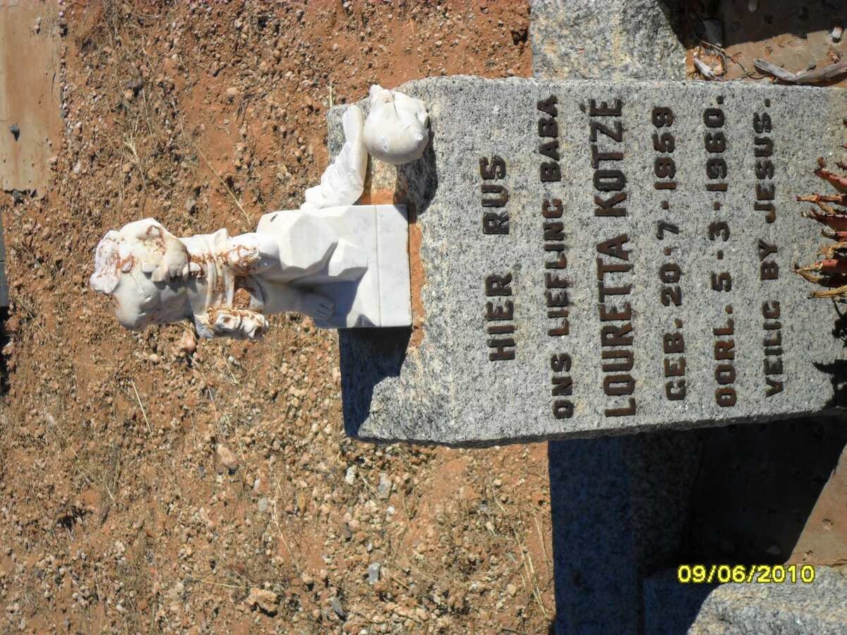 KOTZE Louretta 1959-1960