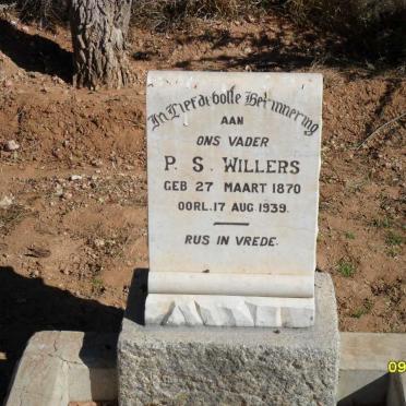 WILLERS P.S. 1870-1939