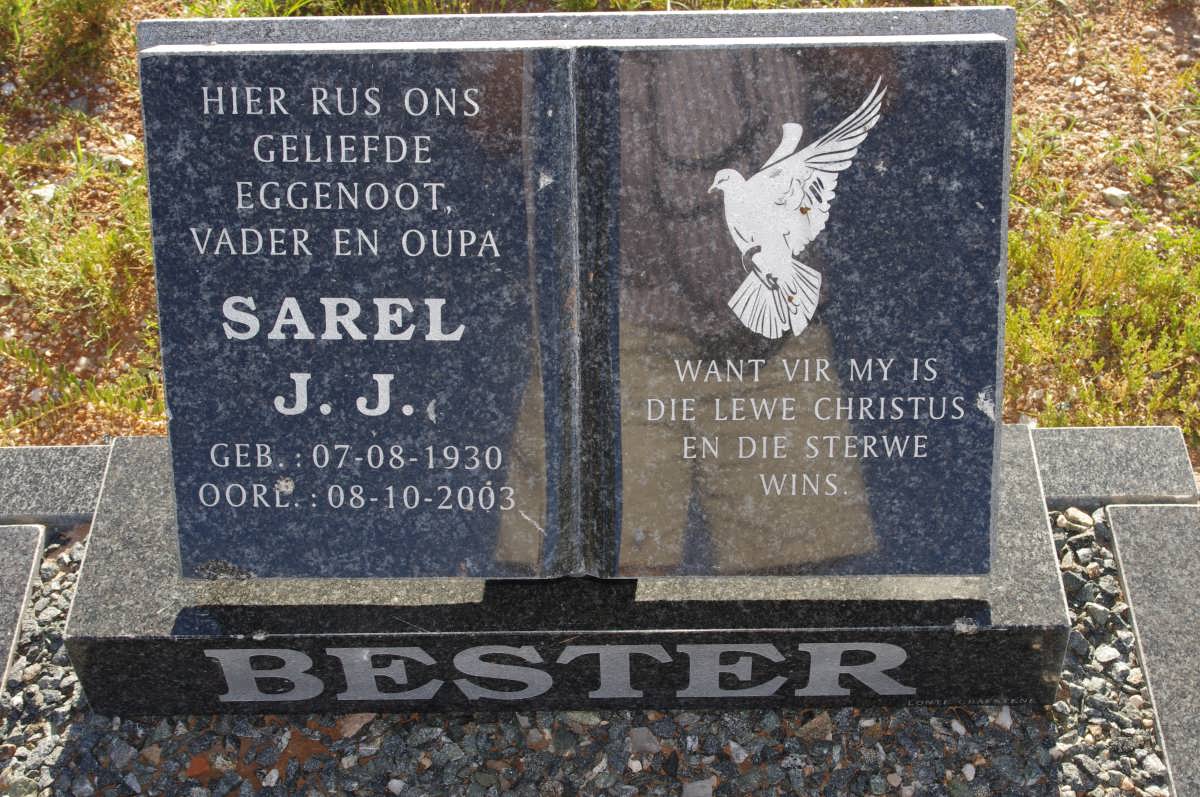 BESTER Sarel J.J. 1930-2003