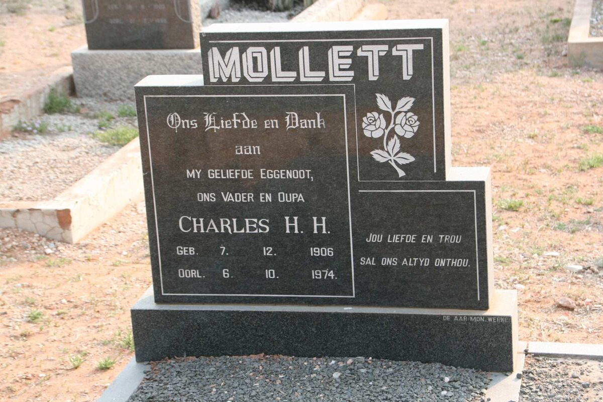 MOLLETT Charles H.H. 1906-1974