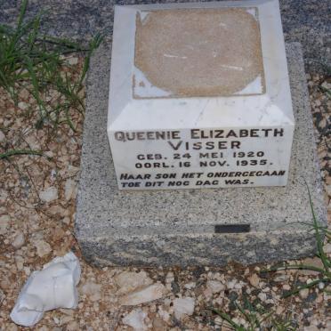 VISSER Queenie Elizabeth 1920-1935