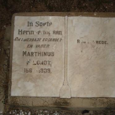 KLONDT Marthinus 1867-1939