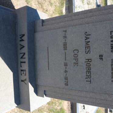 MANLEY James Robert Cope 1901-1976