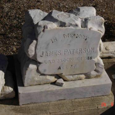PATERSON James -1918
