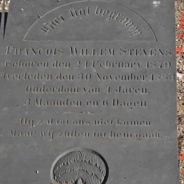 STEVENS Francois Willem 1879-1883