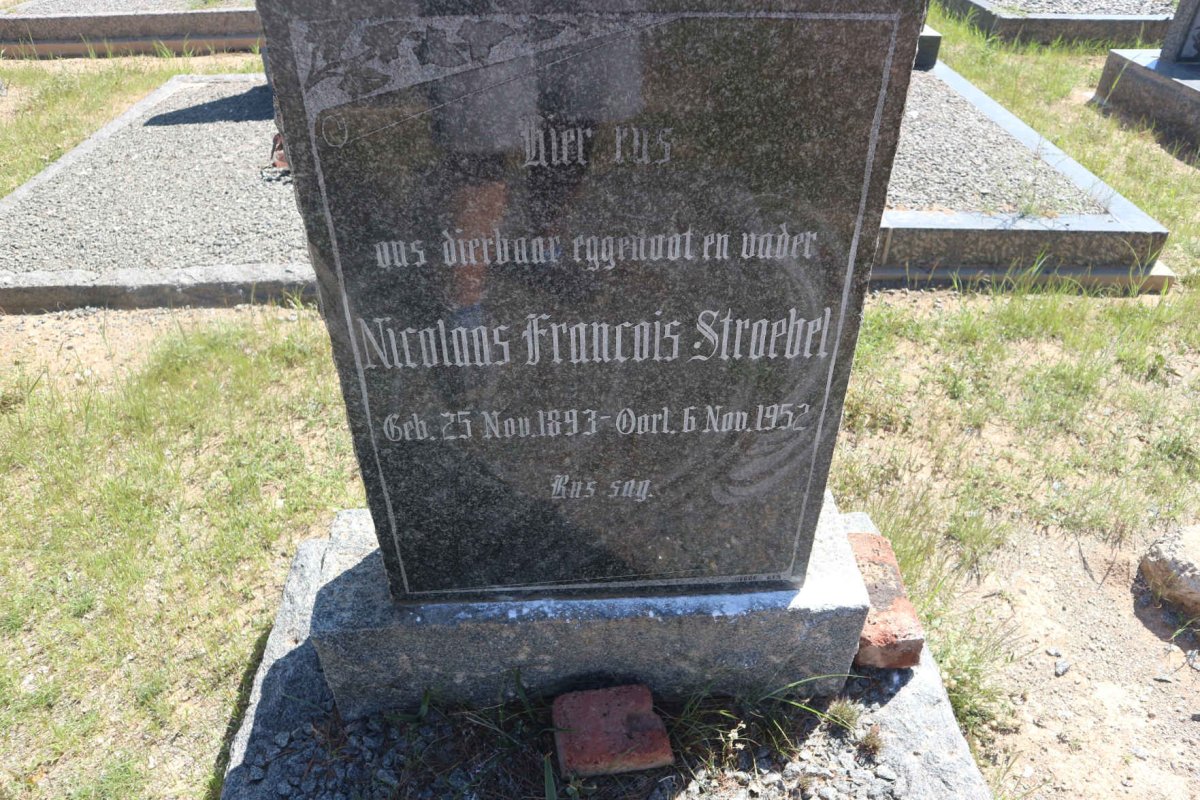 STROEBEL Nicolaas Francois 1893-1952