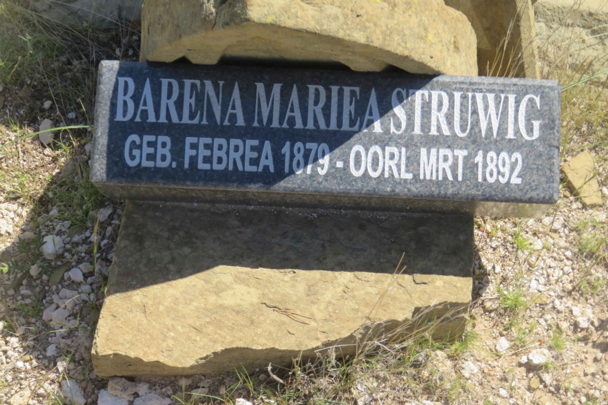 STRUWIG Barena Mariea 1879-1892
