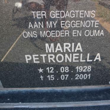 TONDER Cornelius Johannes Petrus, van 1922-2008 &amp; Maria Petronella 1928-2001