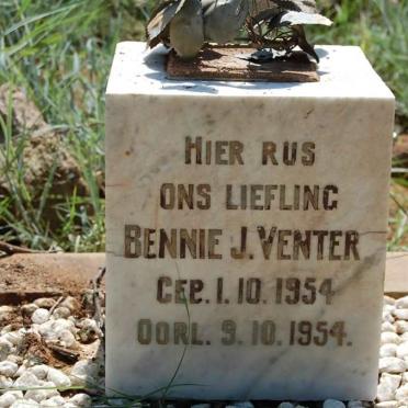 VENTER Bennie J. 1954-1954