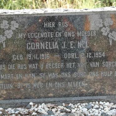 NEL Cornelia J.E. 1916-1954