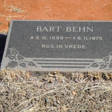 BEHN Bart 1898-1975