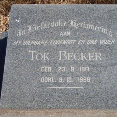 BECKER Tok 1917-1966