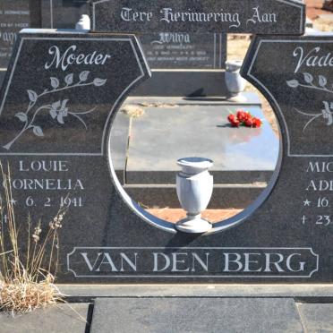 BERG Michael Adriaan, van den 1936-1989 &amp; Louie Cornelia 1941-