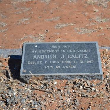 CALITZ Andries J. 1905-1947