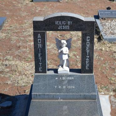 COETZEE Adriette 1964-1976