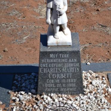 CORBETT Charles Martin 1953-1956