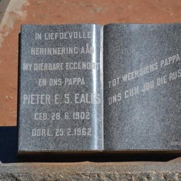 EALES Pieter E.S. 1902-1962